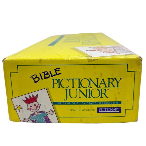 Bible Pictionary Junior Kids Ages 7-11 1989 Complete Christian‎ Drawing Game - Picture 5 of 16